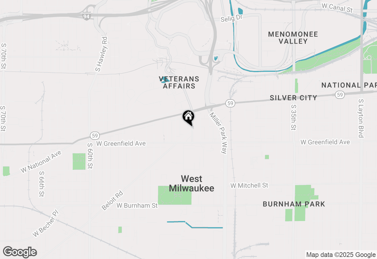 Map of 4720 W Beloit Rd, West Milwaukee, WI 53214