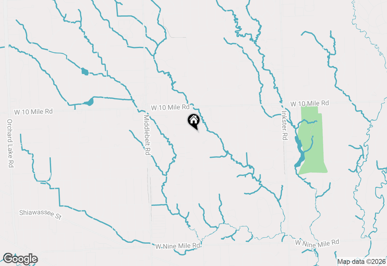 Map of 24089 Susan Drive, Farmington, MI 48336