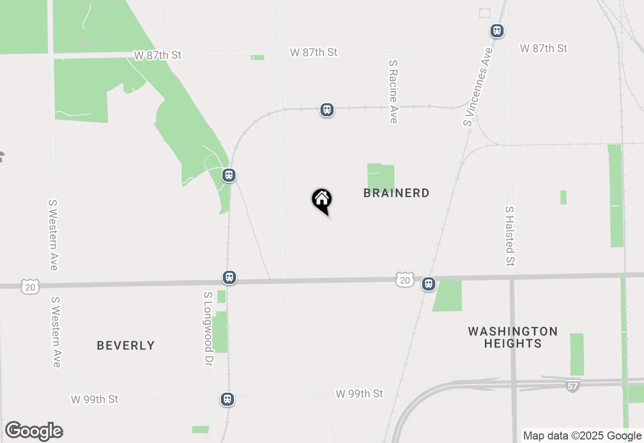 Map of 9258 S Bishop Street, Chicago, IL 60620