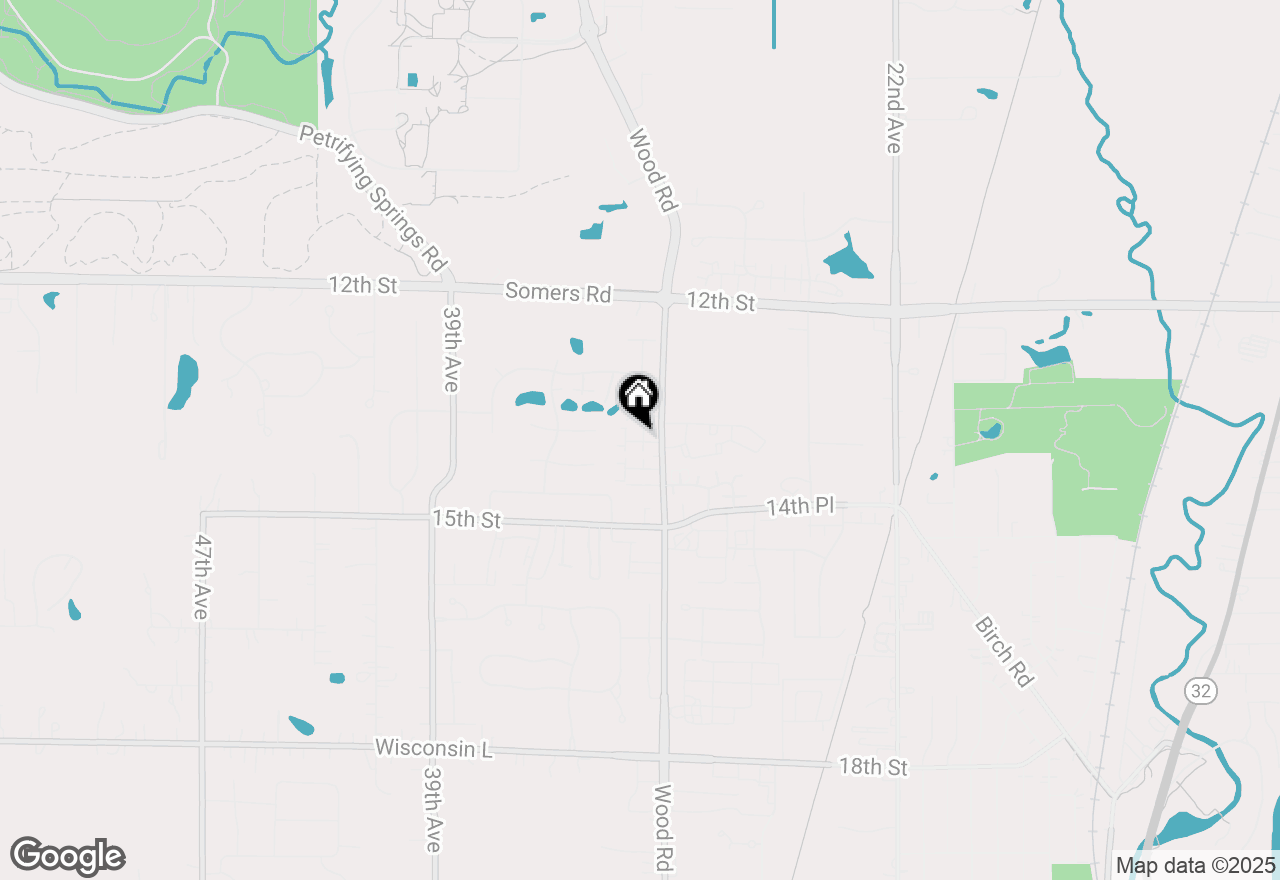 Map of 1372 30th Ave #9C, Kenosha, WI 53144