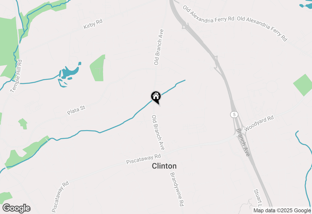 Map of 8524 Schultz Road, Clinton, MD 20735