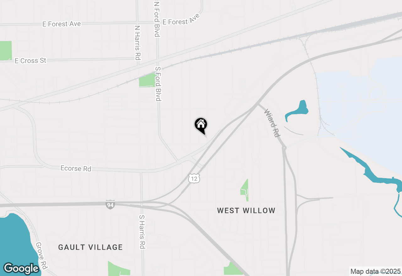 Map of 357 Dakota Avenue, Ypsilanti, MI 48198