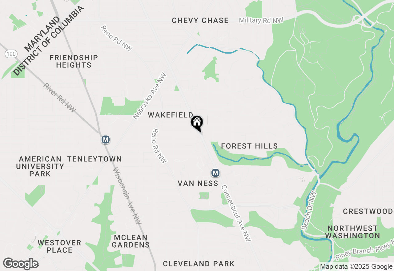 Map of 4514 Connecticut Avenue Nw #202, Washington, DC 20008