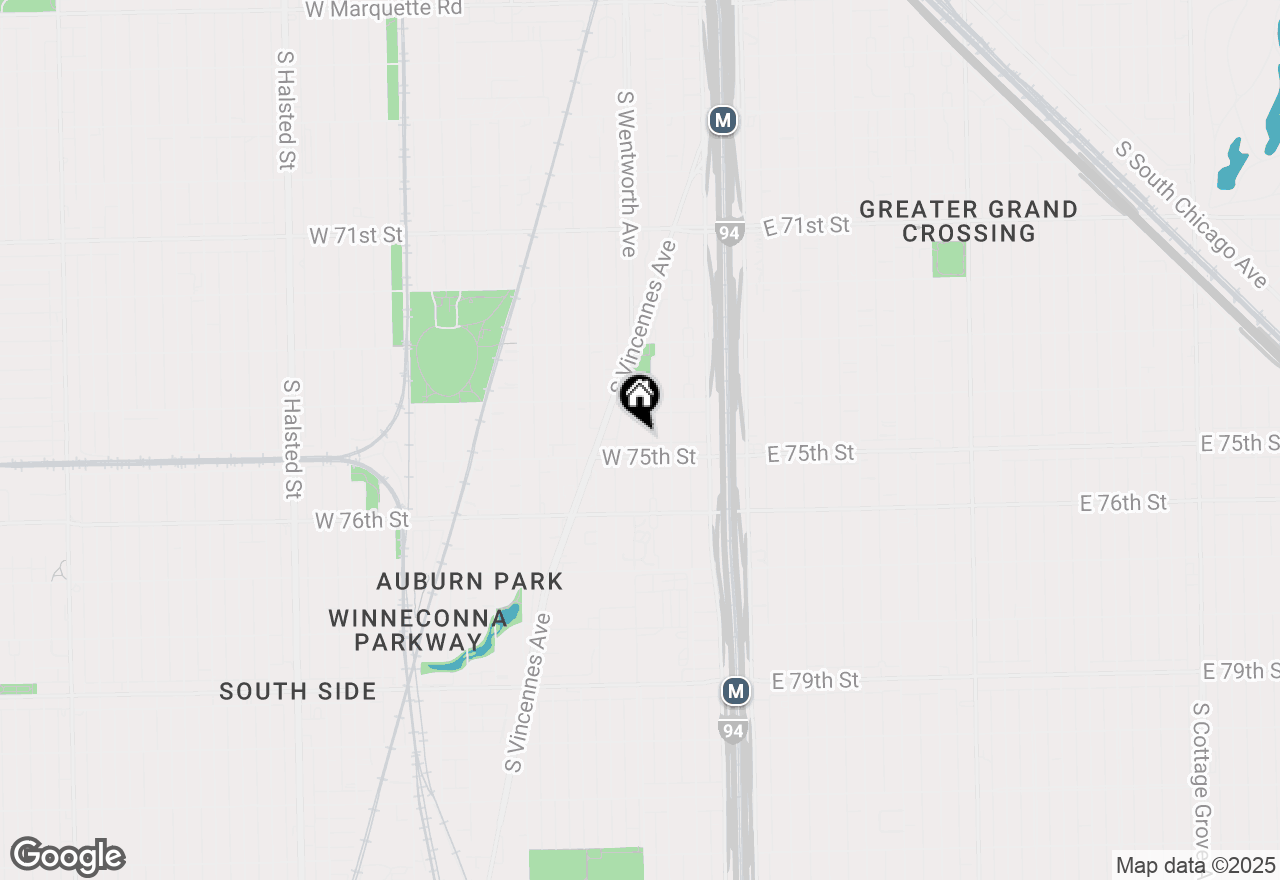 Map of 7441 S Wentworth Avenue, Chicago, IL 60621