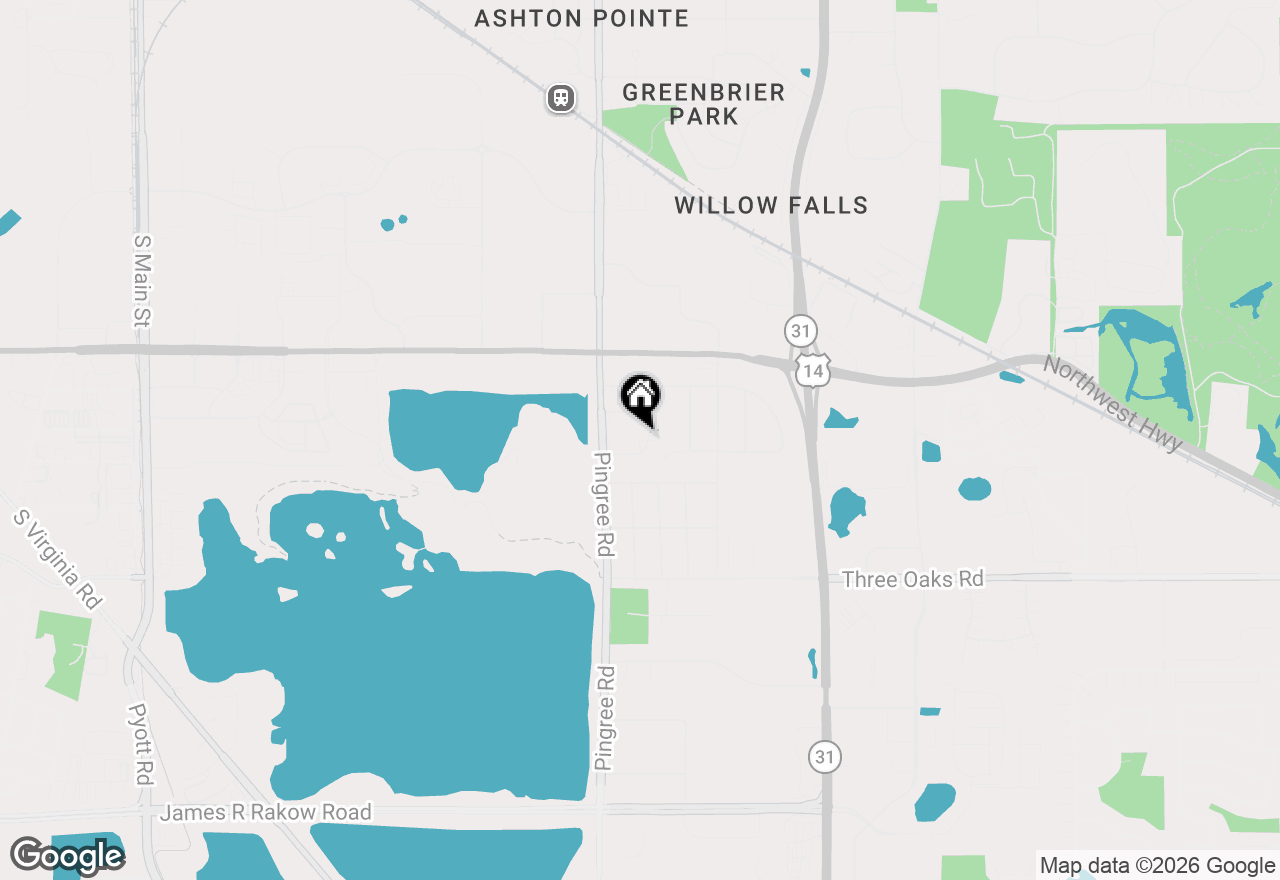 Map of 759 Pointe Drive, Crystal Lake, IL 60014