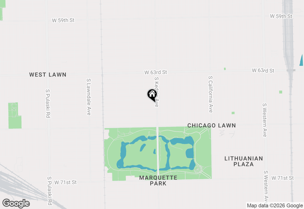 Map of 3220 W 65th Place, Chicago, IL 60629
