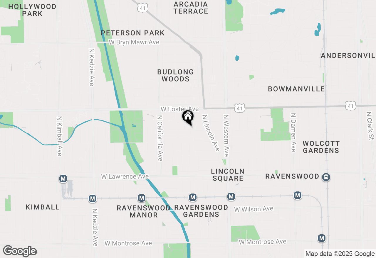 Map of 2617 W Carmen Avenue, Chicago, IL 60625