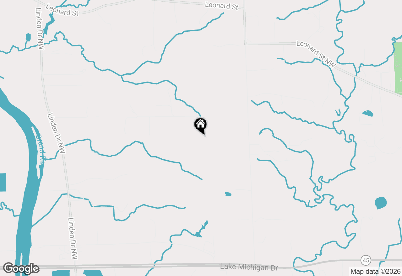 Map of 2690 Buchanan Street, Marne, MI 49435