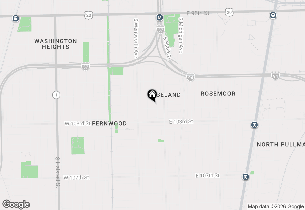 Map of 10145 S Perry Avenue, Chicago, IL 60628