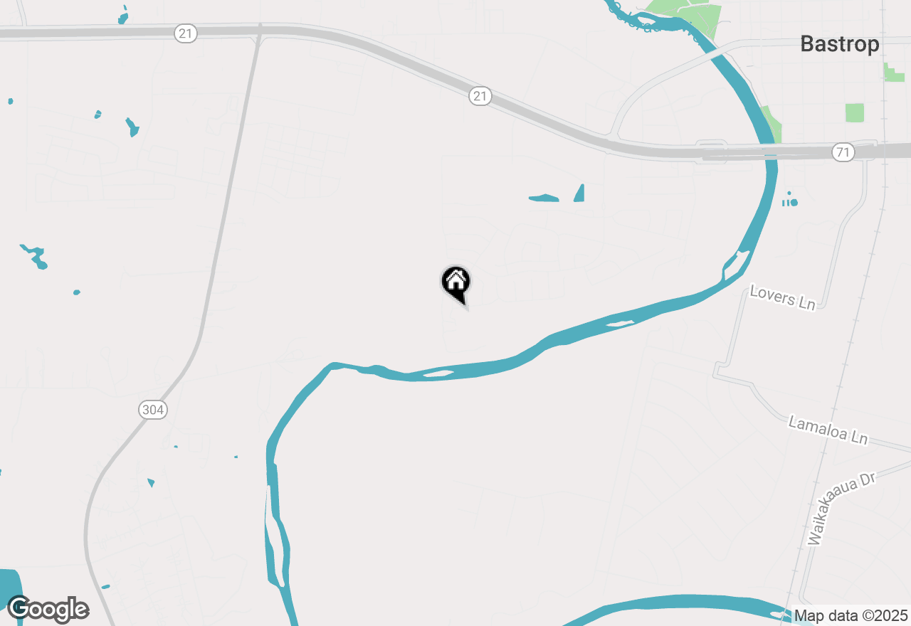 Map of 709 Bluffview Dr, Bastrop, TX 78602