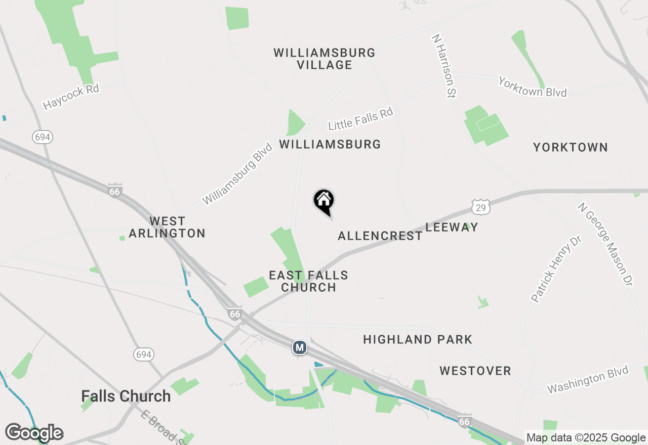 Map of 6316 26th Street N, Arlington, VA 22207