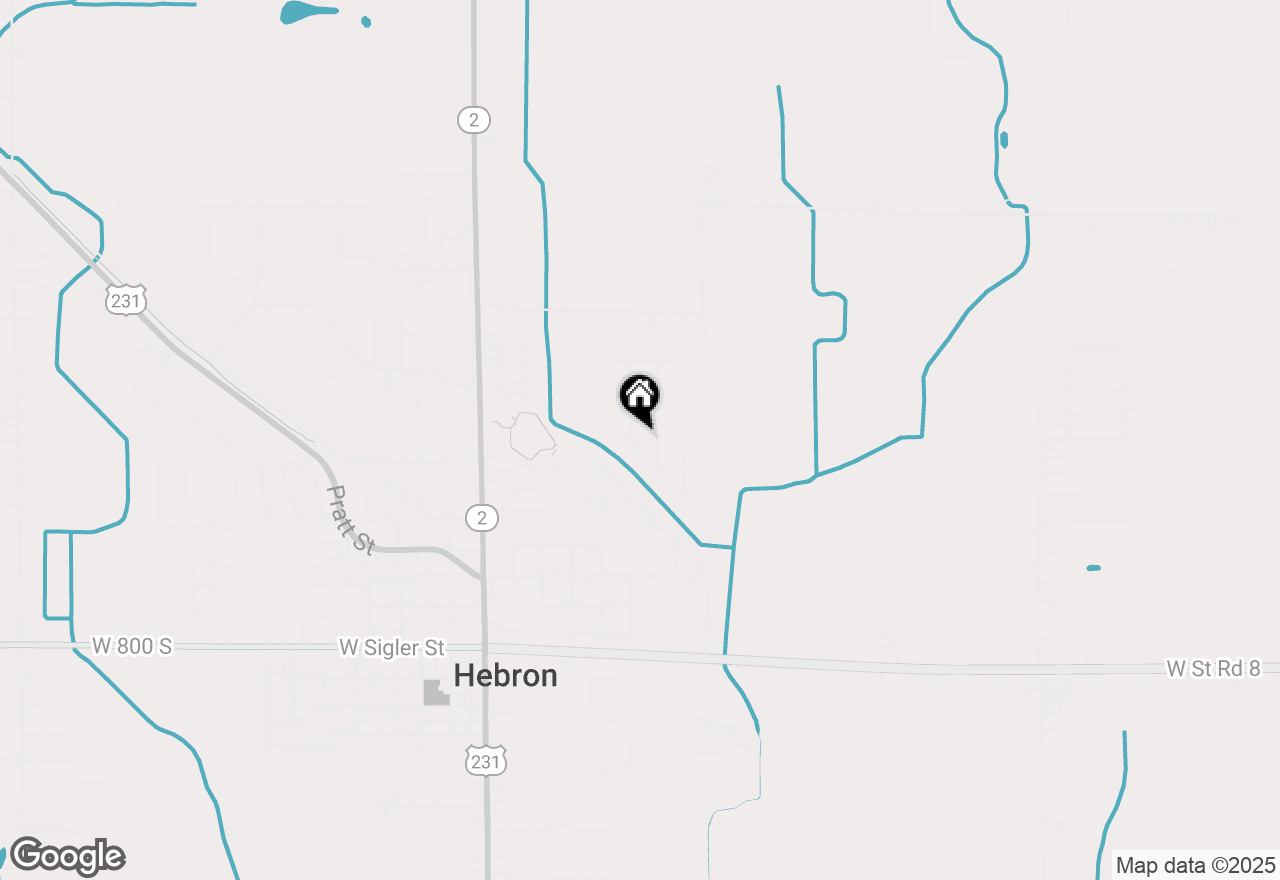 Map of 515 Tamarack Trail, Hebron, IN 46341