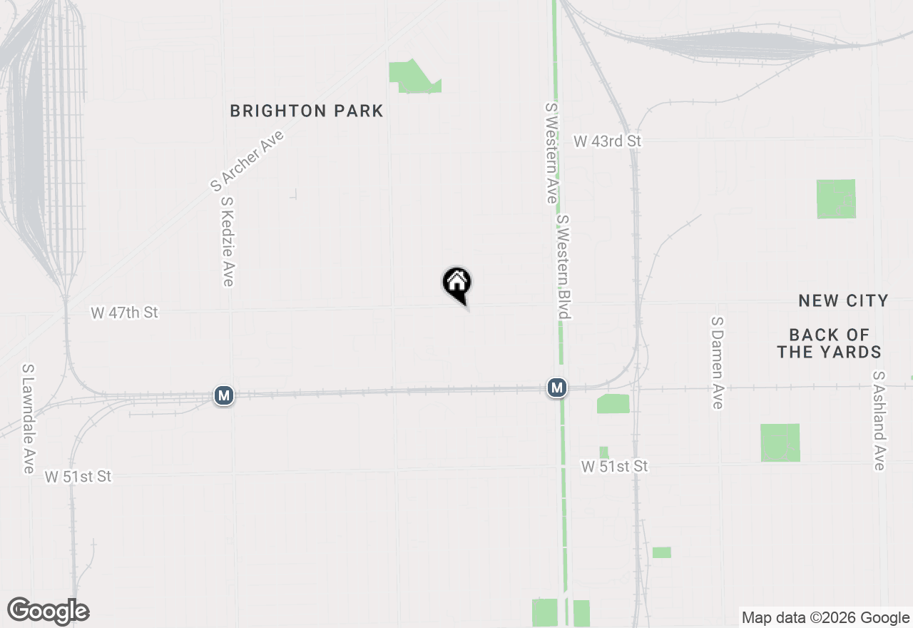 Map of 2625 W 47th Street, Chicago, IL 60632