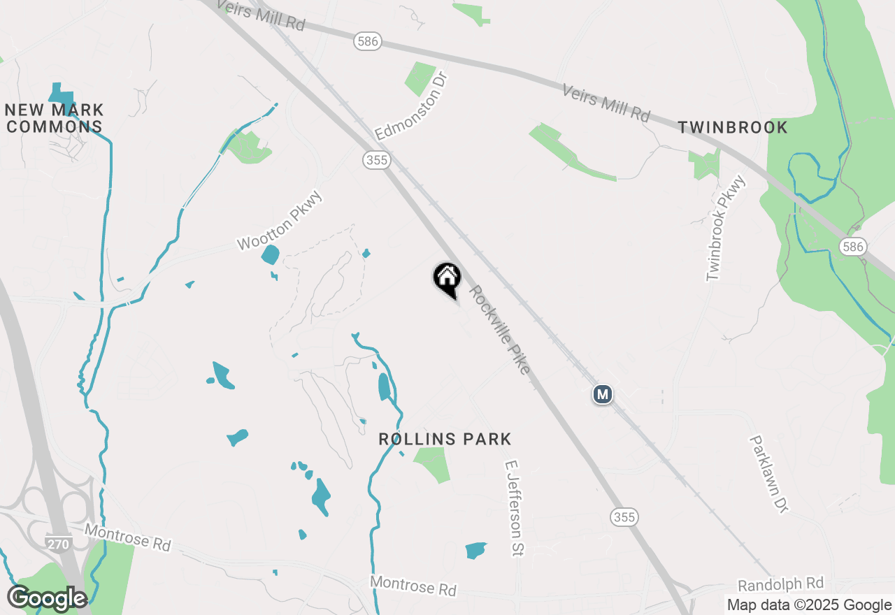 Map of 1369 Templeton Place, Rockville, MD 20852