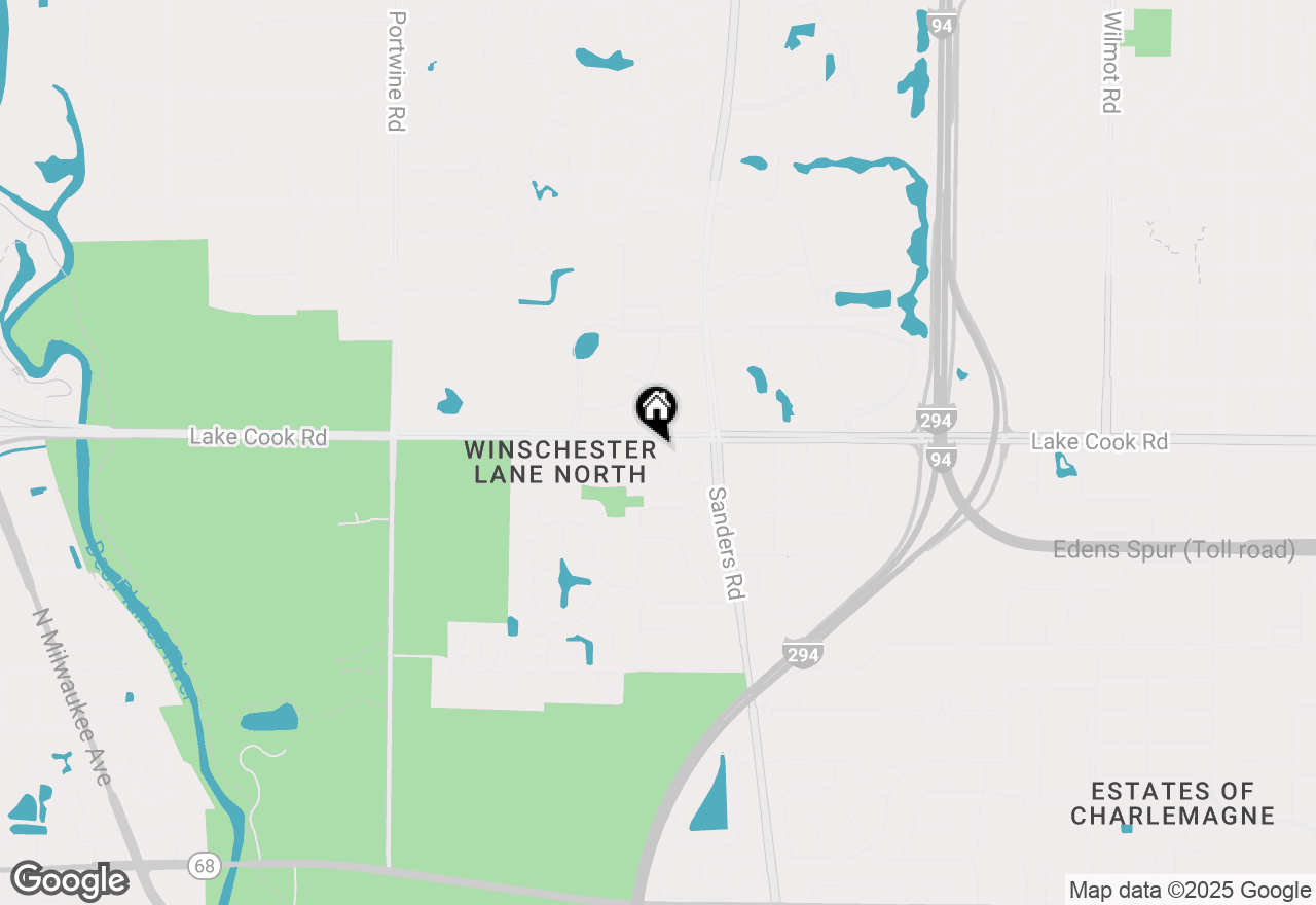 Map of 54 Andover Circle, Northbrook, IL 60062