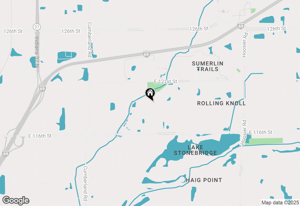Map of 10442 Cedar Drive, Fishers, IN 46037
