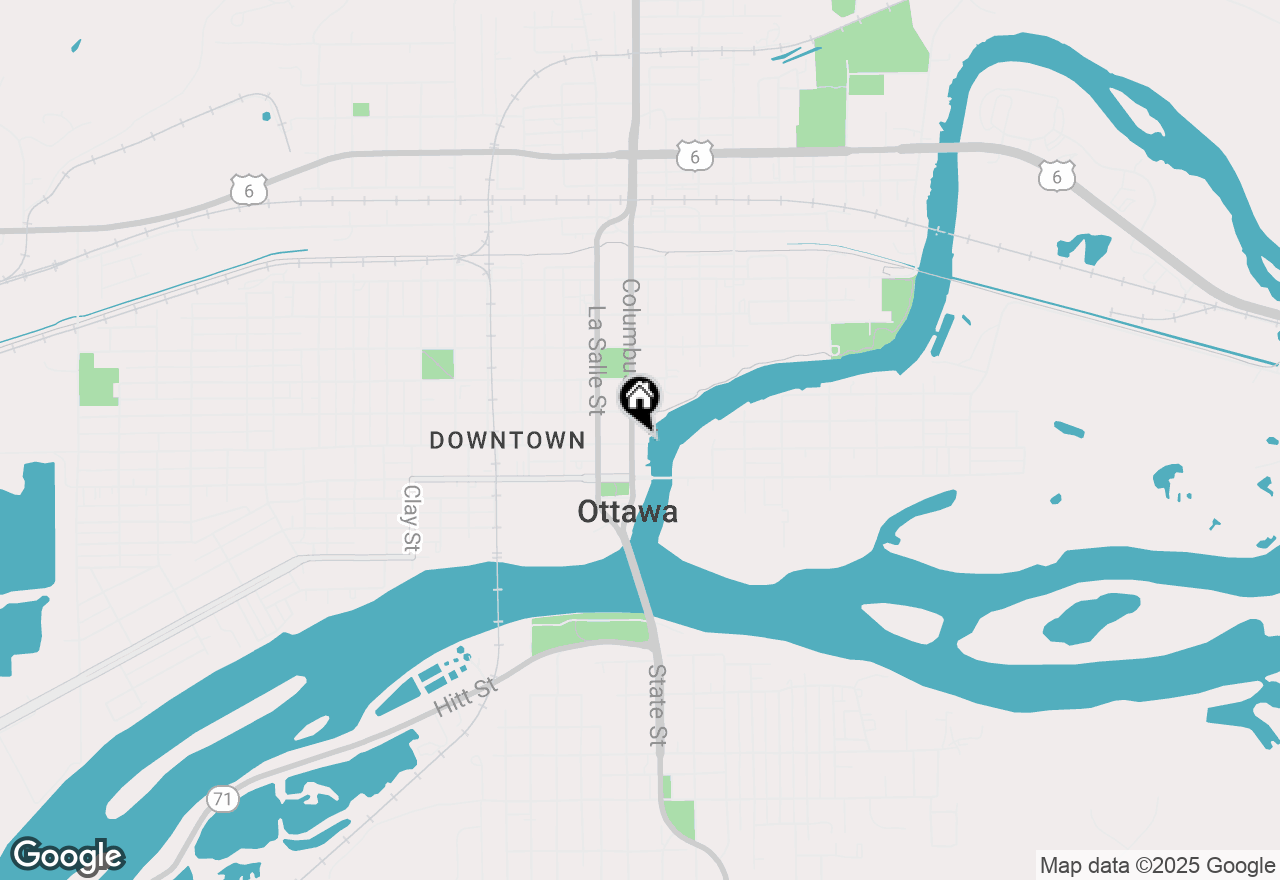 Map of 130 E Madison Street, Ottawa, IL 61350