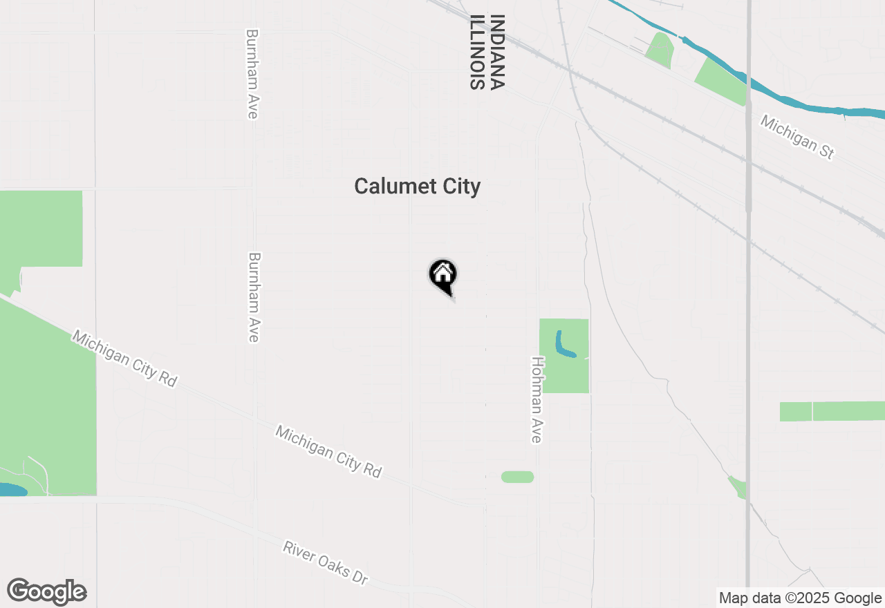 Map of 107 157th Street, Calumet City, IL 60409