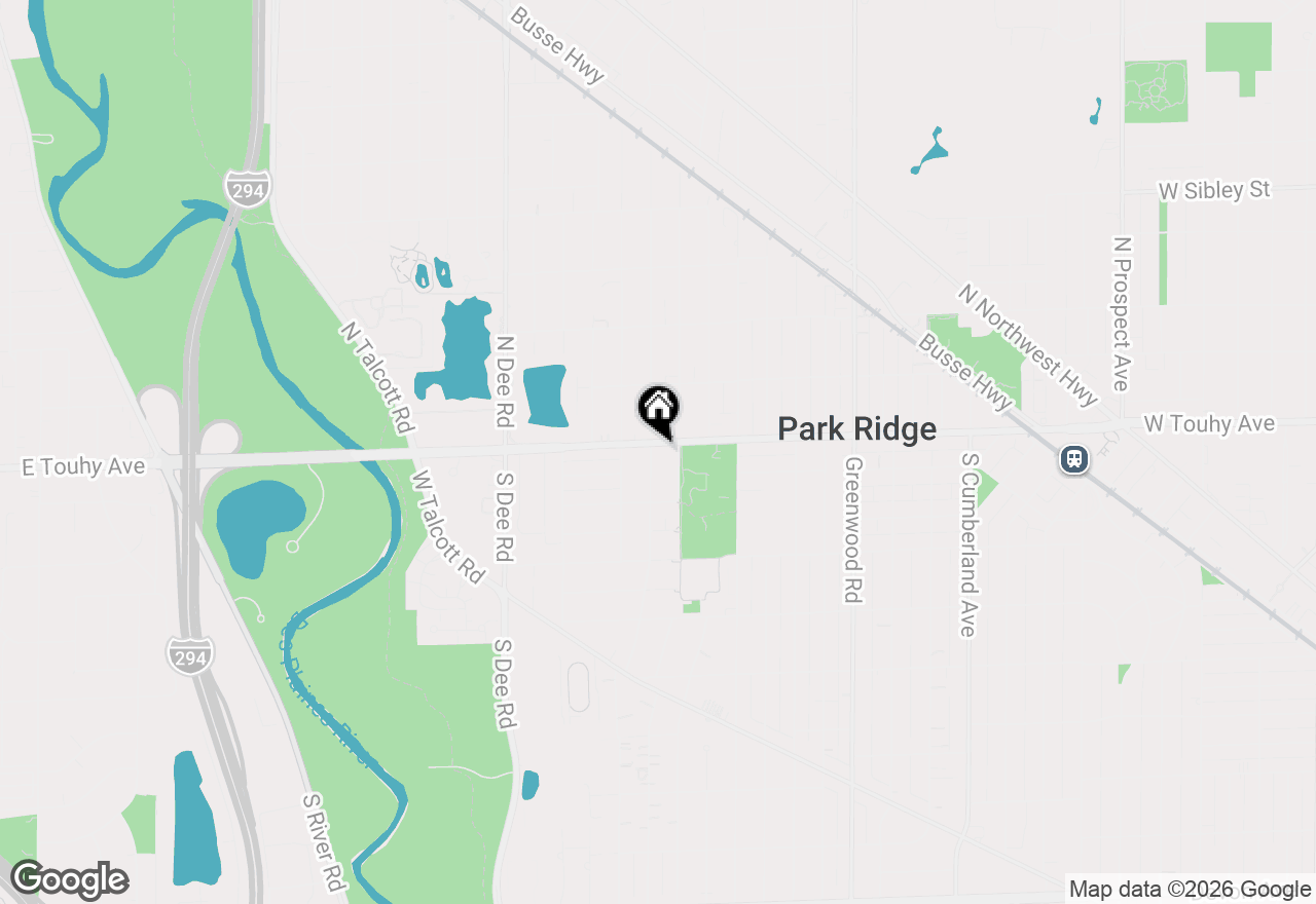 Map of 7 S Home Avenue #1N, Park Ridge, IL 60068