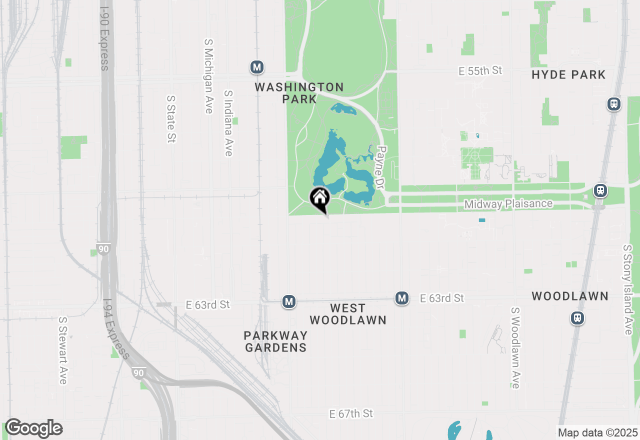 Map of 507 E 60th Street #1, Chicago, IL 60637