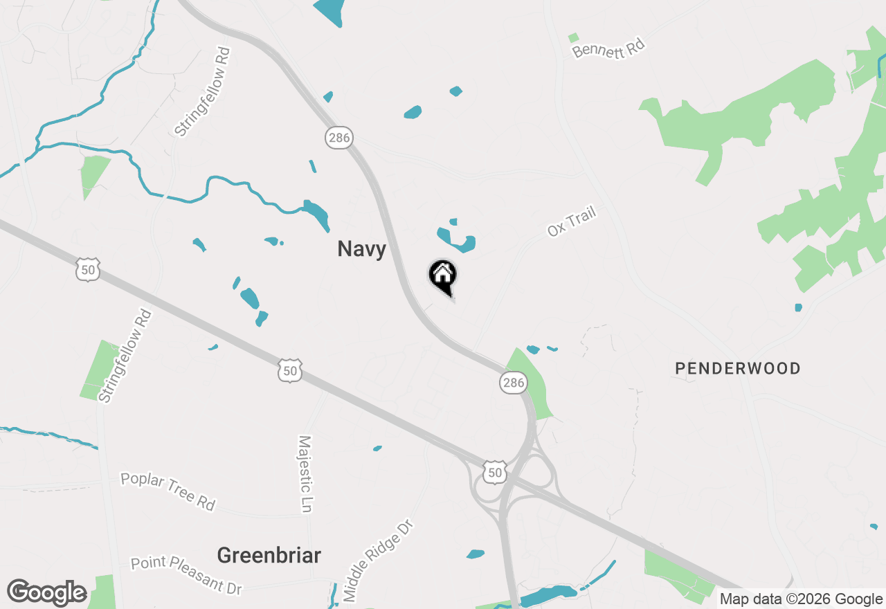 Map of 12754 Alder Woods Drive, Fairfax, VA 22033