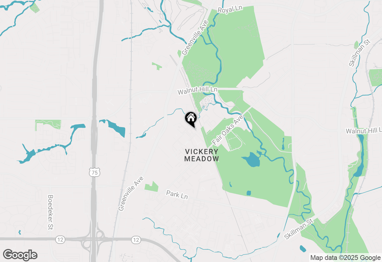 Map of 7431 Holly Hill Drive #216, Dallas, TX 75231