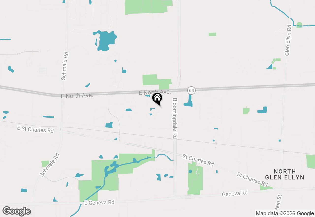 Map of 1132 Bristol Court, Glendale Heights, IL 60139