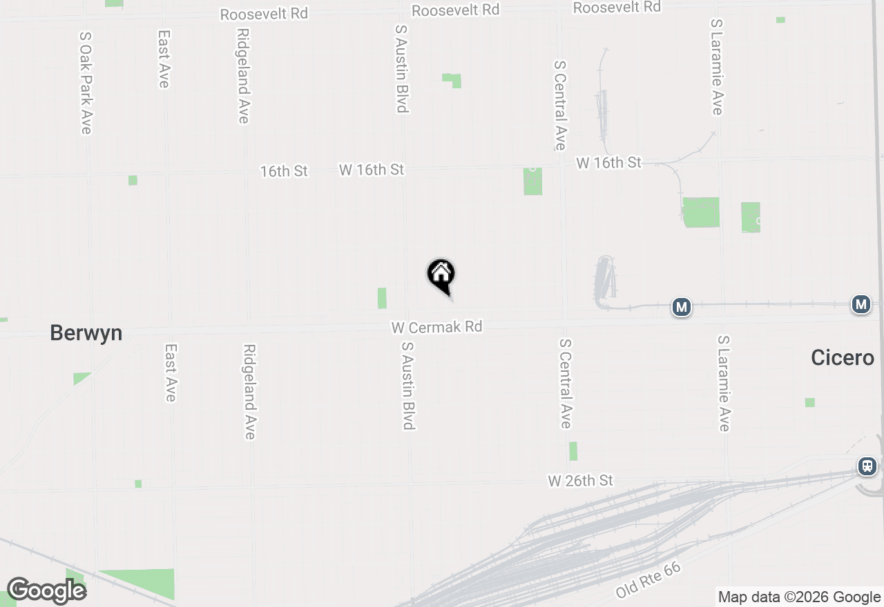 Map of 2118 S 59th Avenue, Cicero, IL 60804