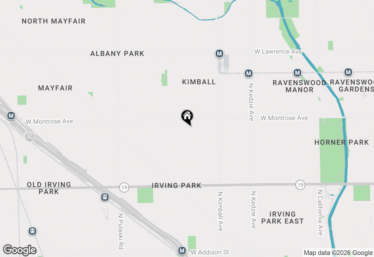 Map of 4323 N Central Park Avenue, Chicago, IL 60618