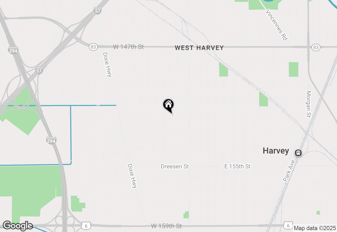 Map of 15131 Winchester Avenue, Harvey, IL 60426