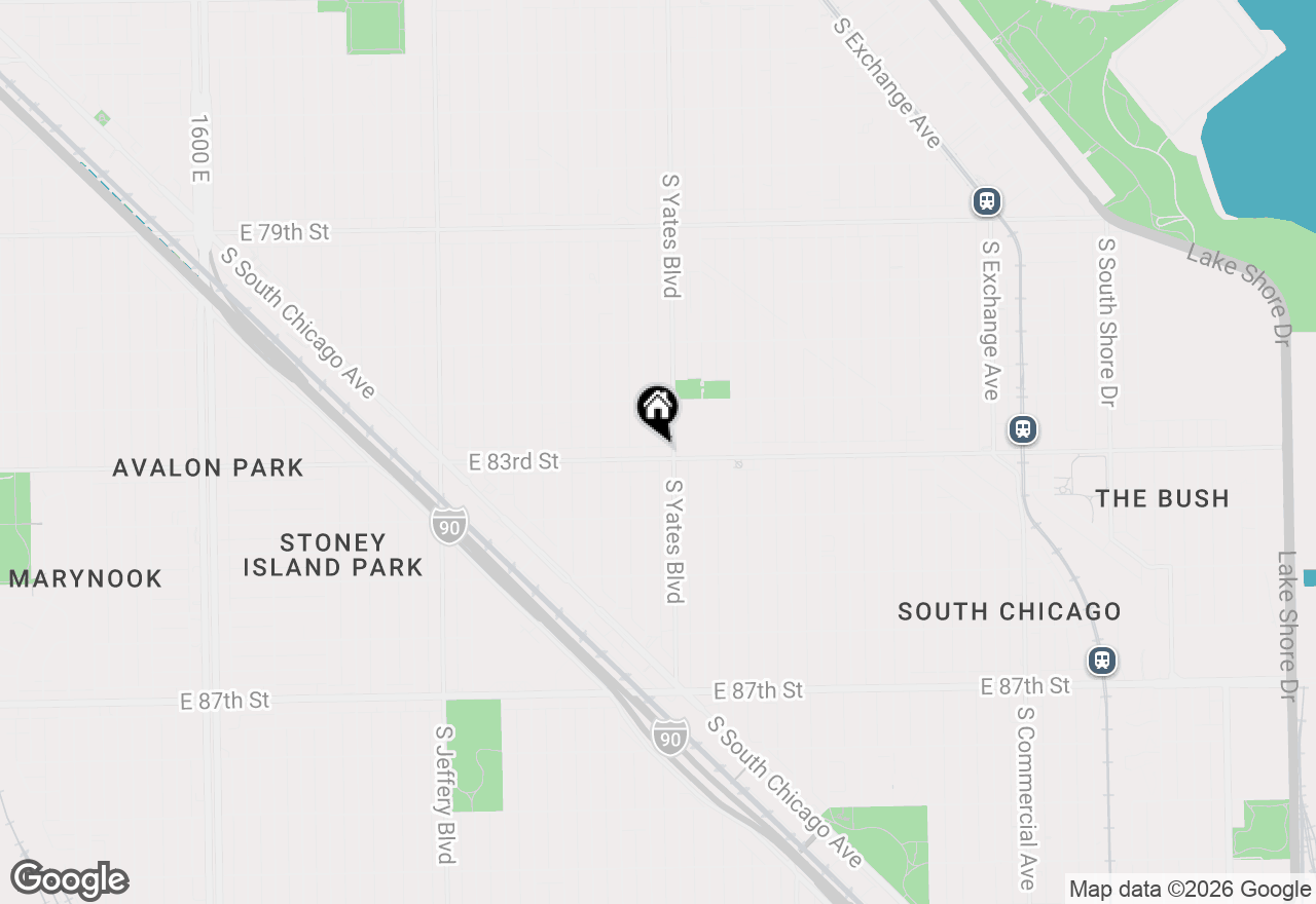 Map of 2344 E 83rd Street, Chicago, IL 60617
