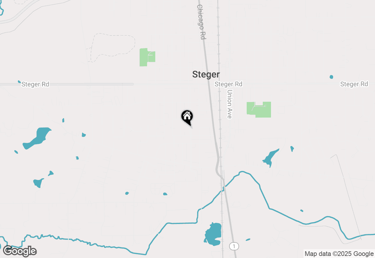 Map of 3628 Halsted Boulevard, Steger, IL 60475