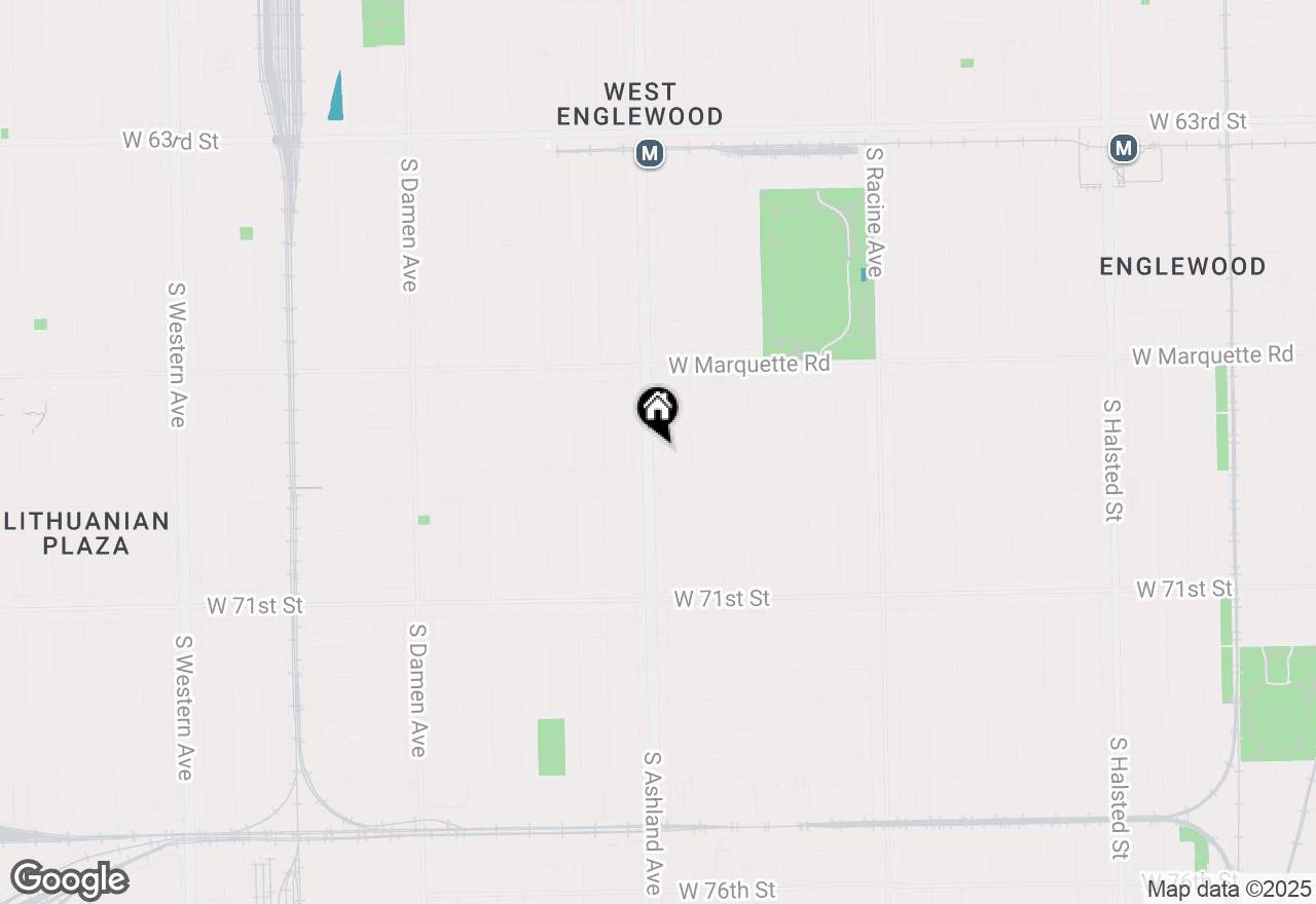 Map of 6829 S Ashland Avenue, Chicago, IL 60636