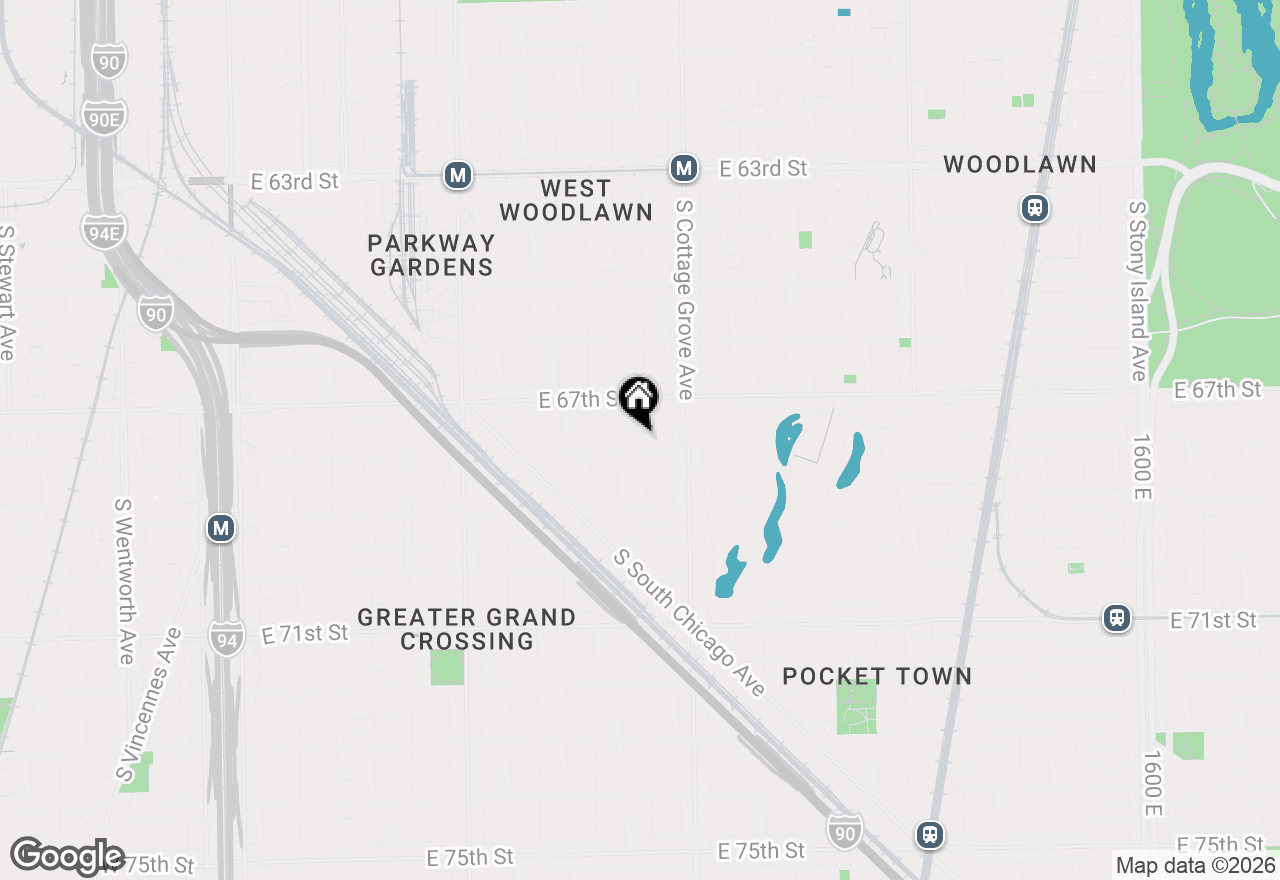 Map of 6747 S Langley Avenue, Chicago, IL 60637