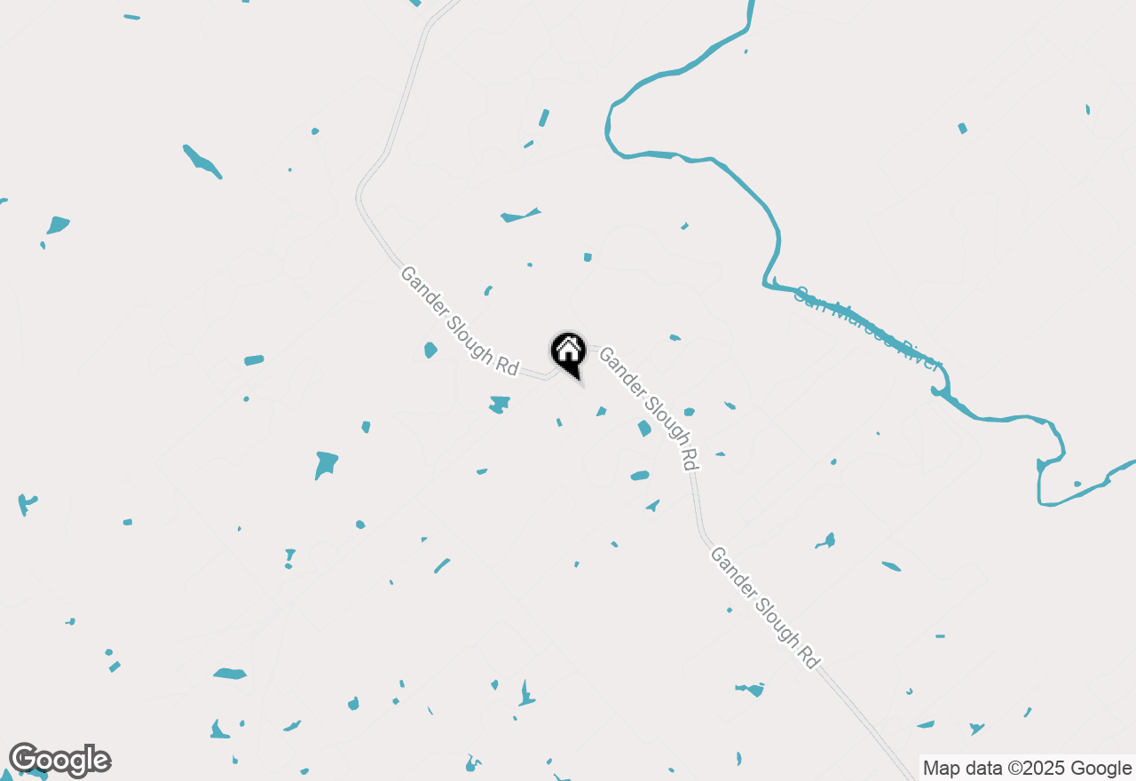 Map of 000 38AC Gander Slough Rd, Kingsbury, TX 78638