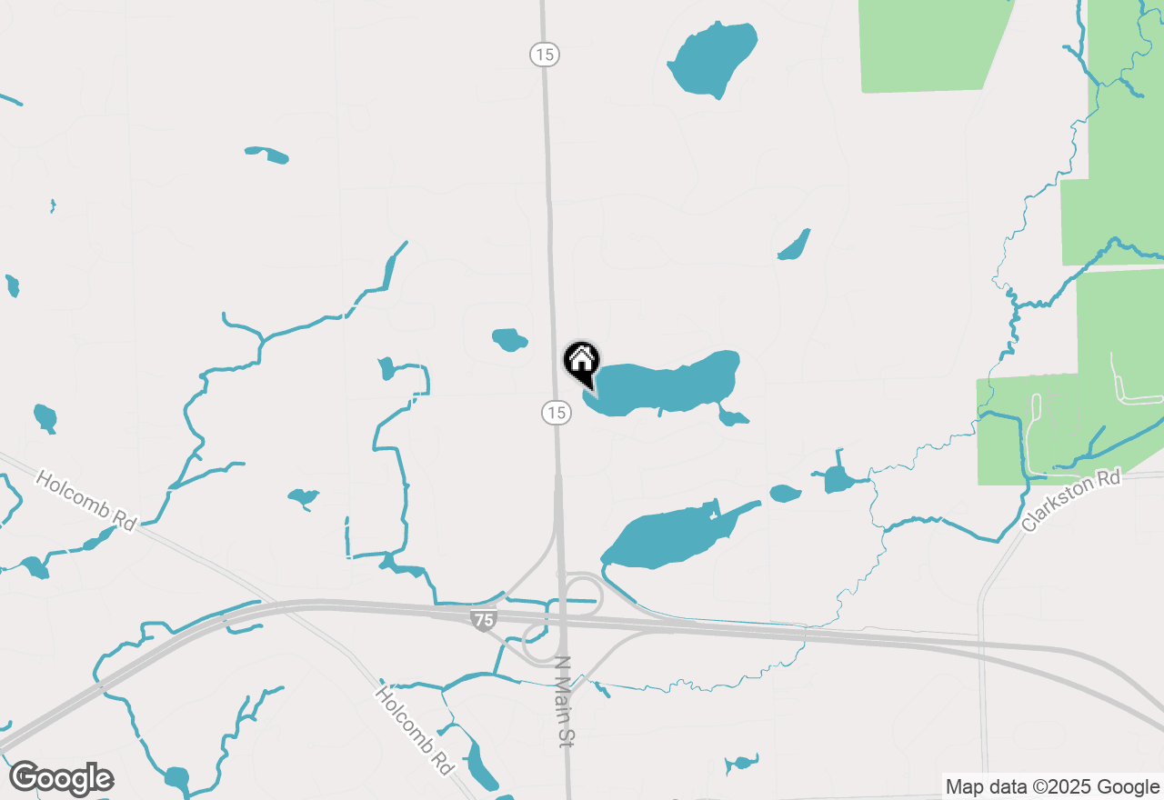 Map of 00 Cranberry Lake Road, Clarkston, MI 48348