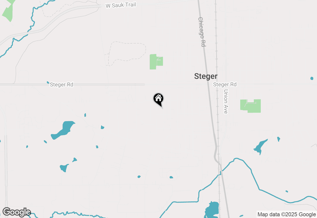 Map of 3529 Carpenter Street, Steger, IL 60475