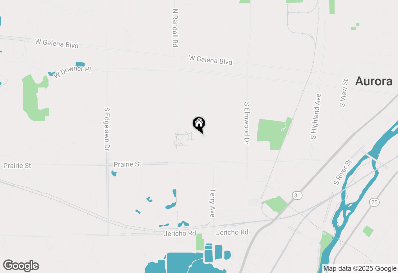 Map of 324 S Gladstone Avenue, Aurora, IL 60506