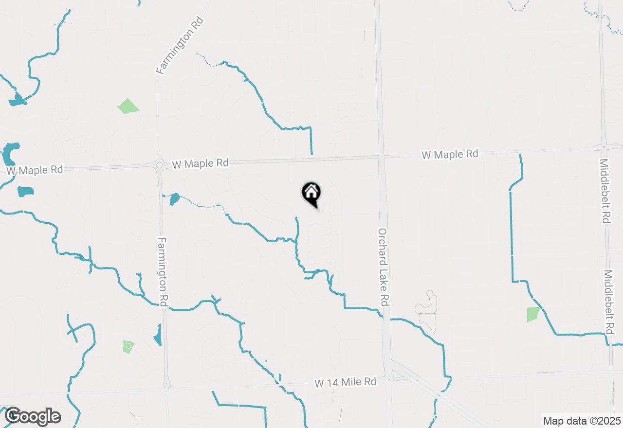 Map of 6603 Firestone, West Bloomfield, MI 48322