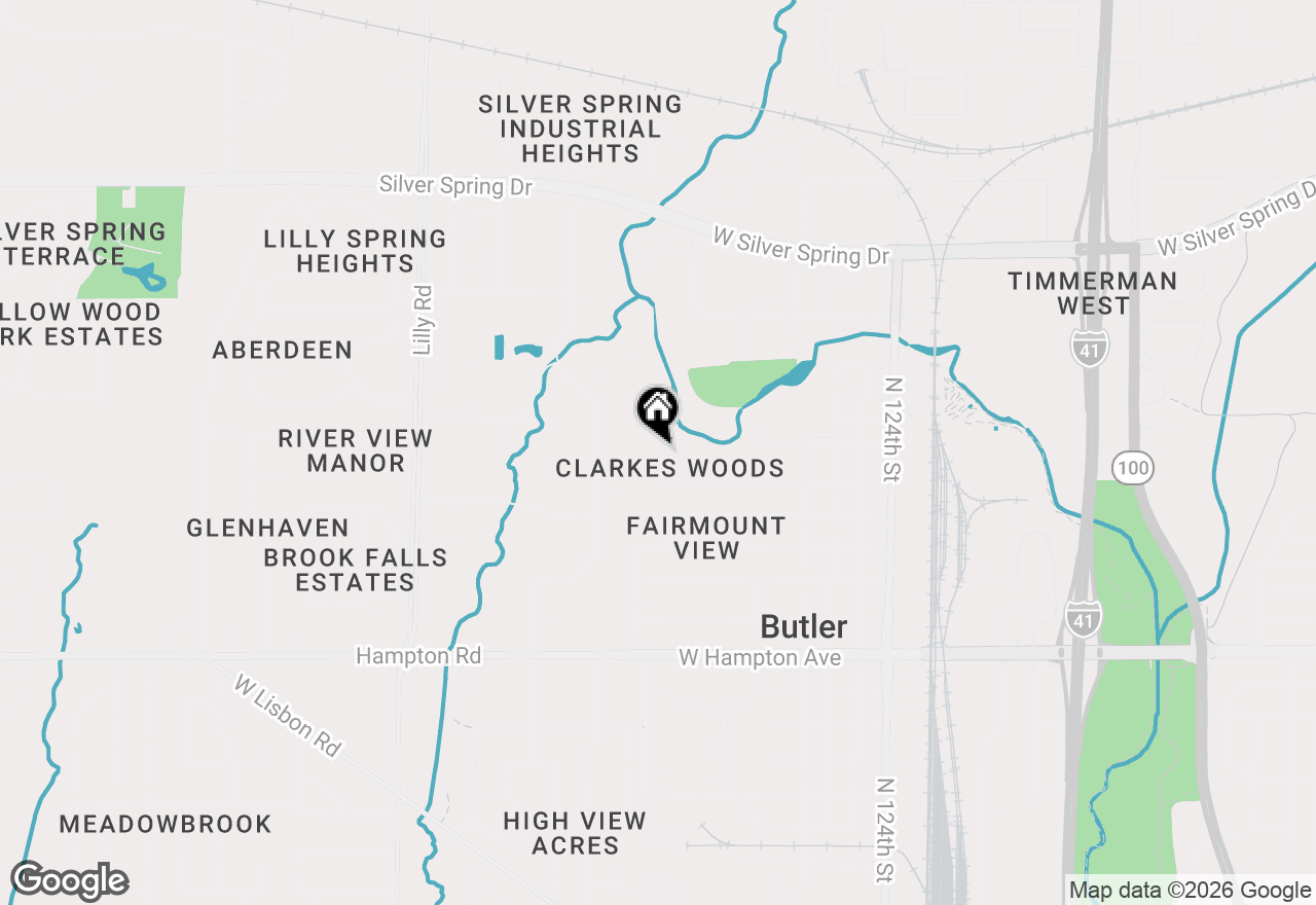 Map of Lt7-8 Lucille Ln, Butler, WI 53007