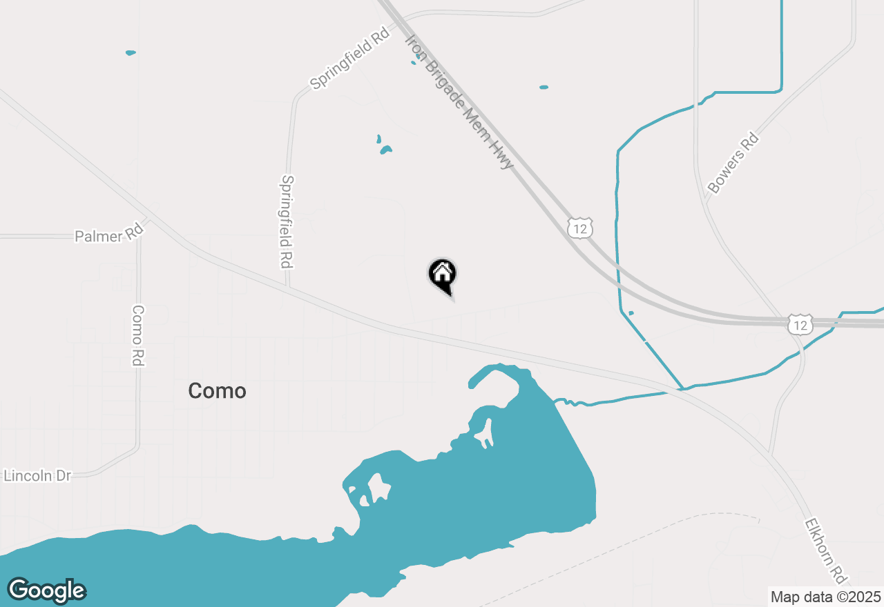 Map of W3430 Park Dr, Lake Geneva, WI 53147