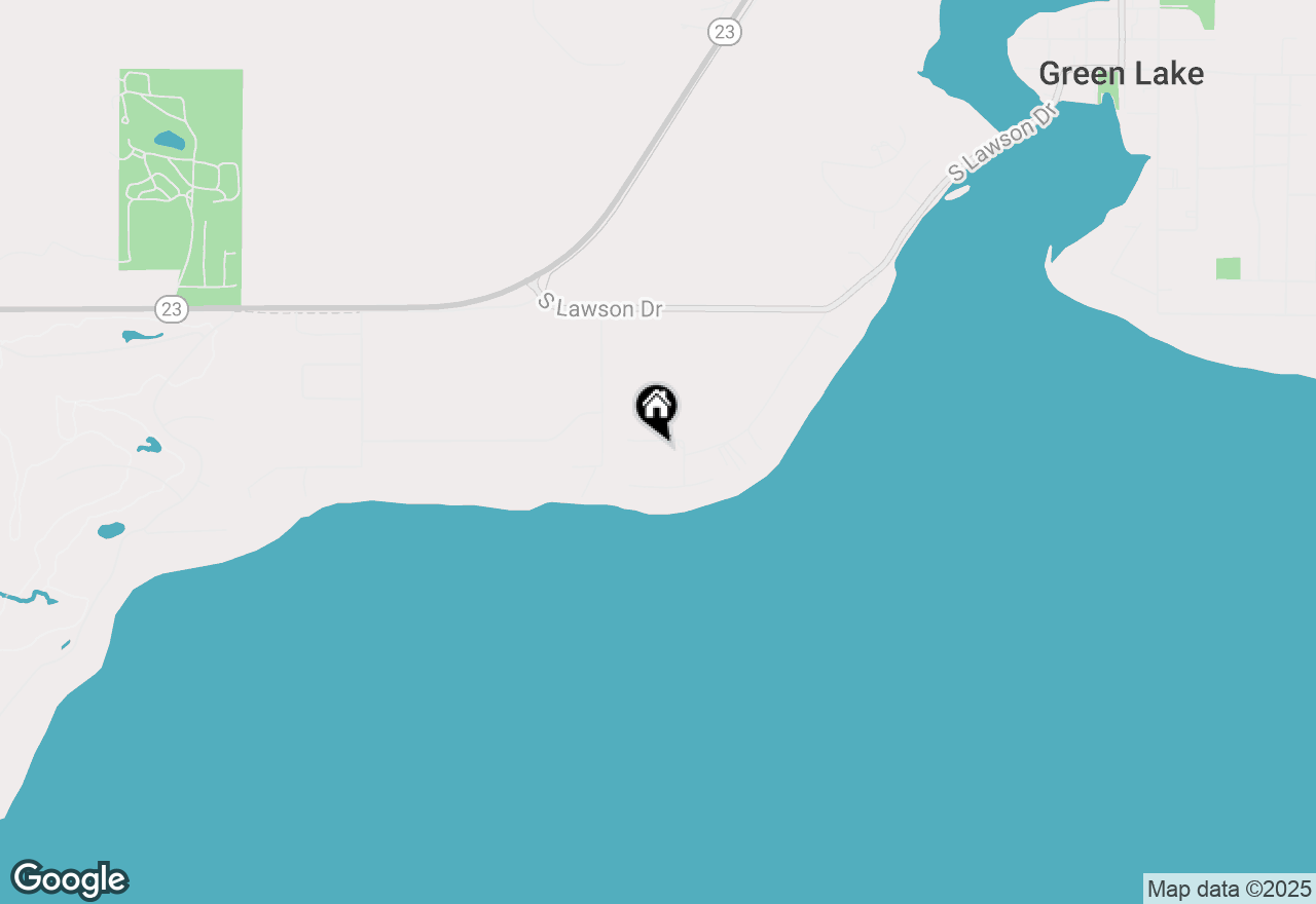 Map of W1943 Camelot Trace, Green Lake, WI 54941