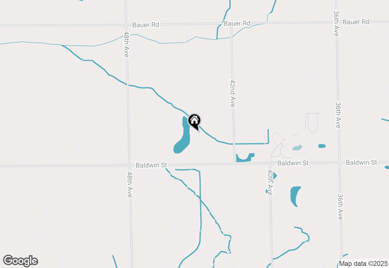 Map of 7809 Hidden Lake Drive, Hudsonville, MI 49426