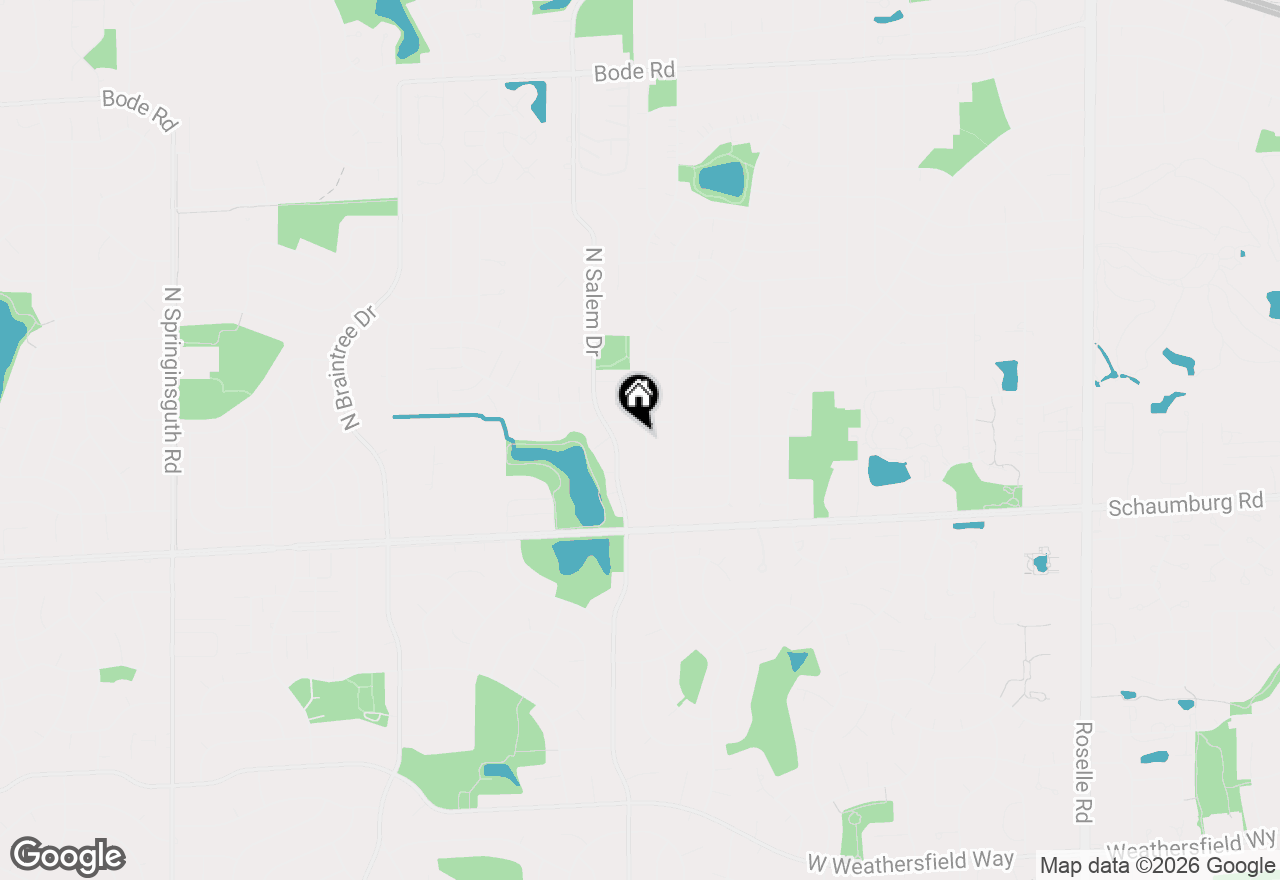 Map of 170 Westview Street, Hoffman Estates, IL 60169