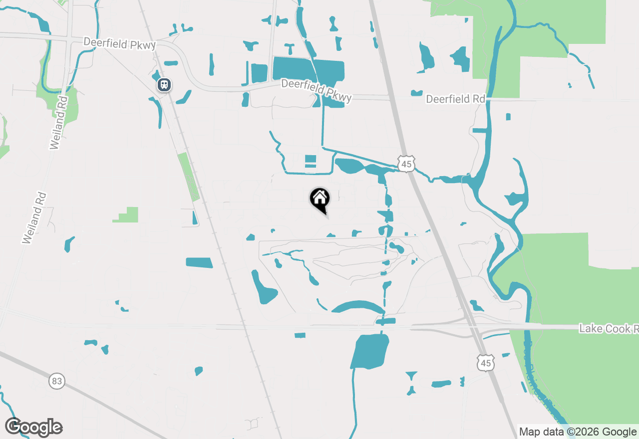 Map of 728 Inverrary Lane, Deerfield, IL 60015
