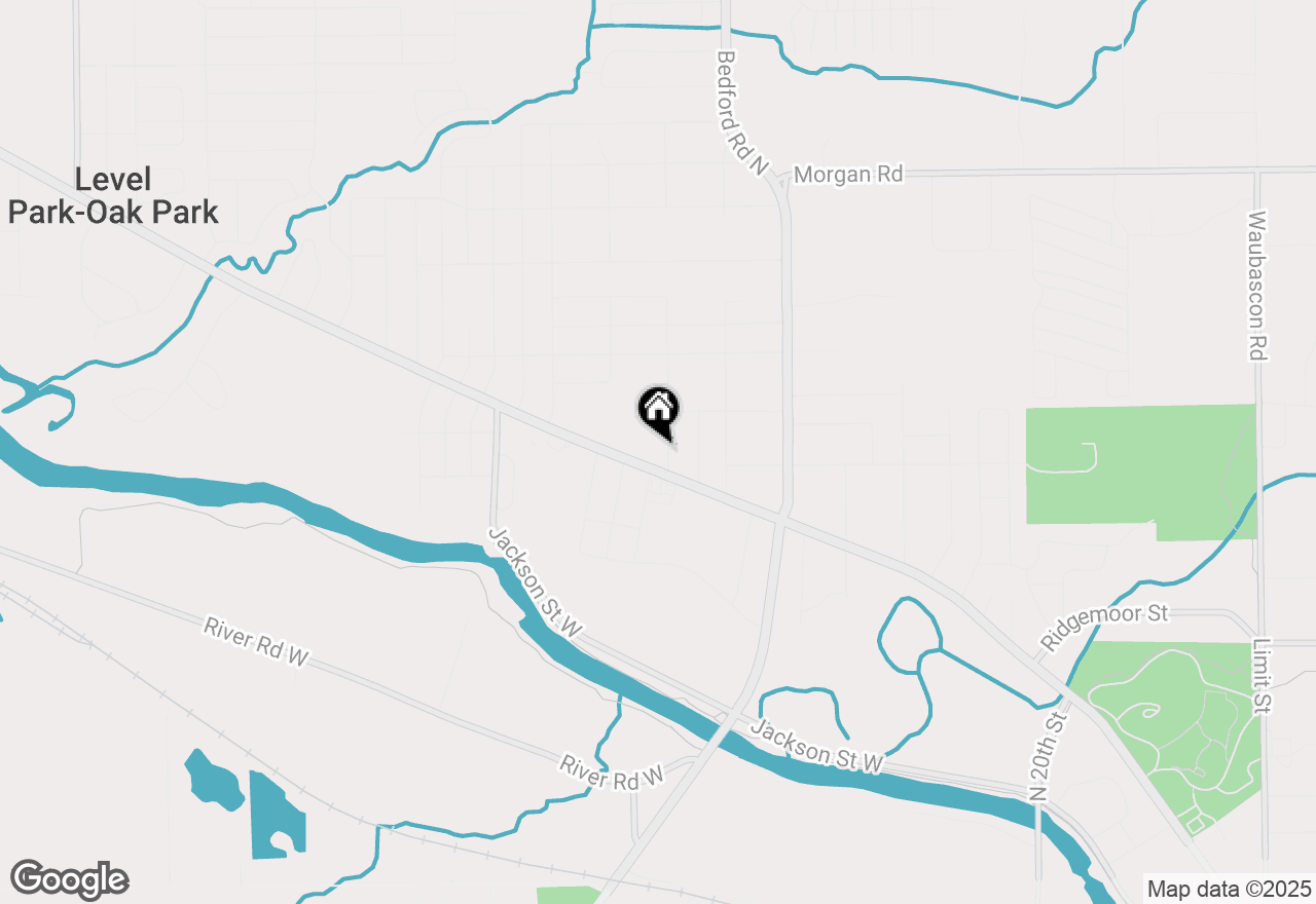 Map of 11 Geiger Avenue, Battle Creek, MI 49037