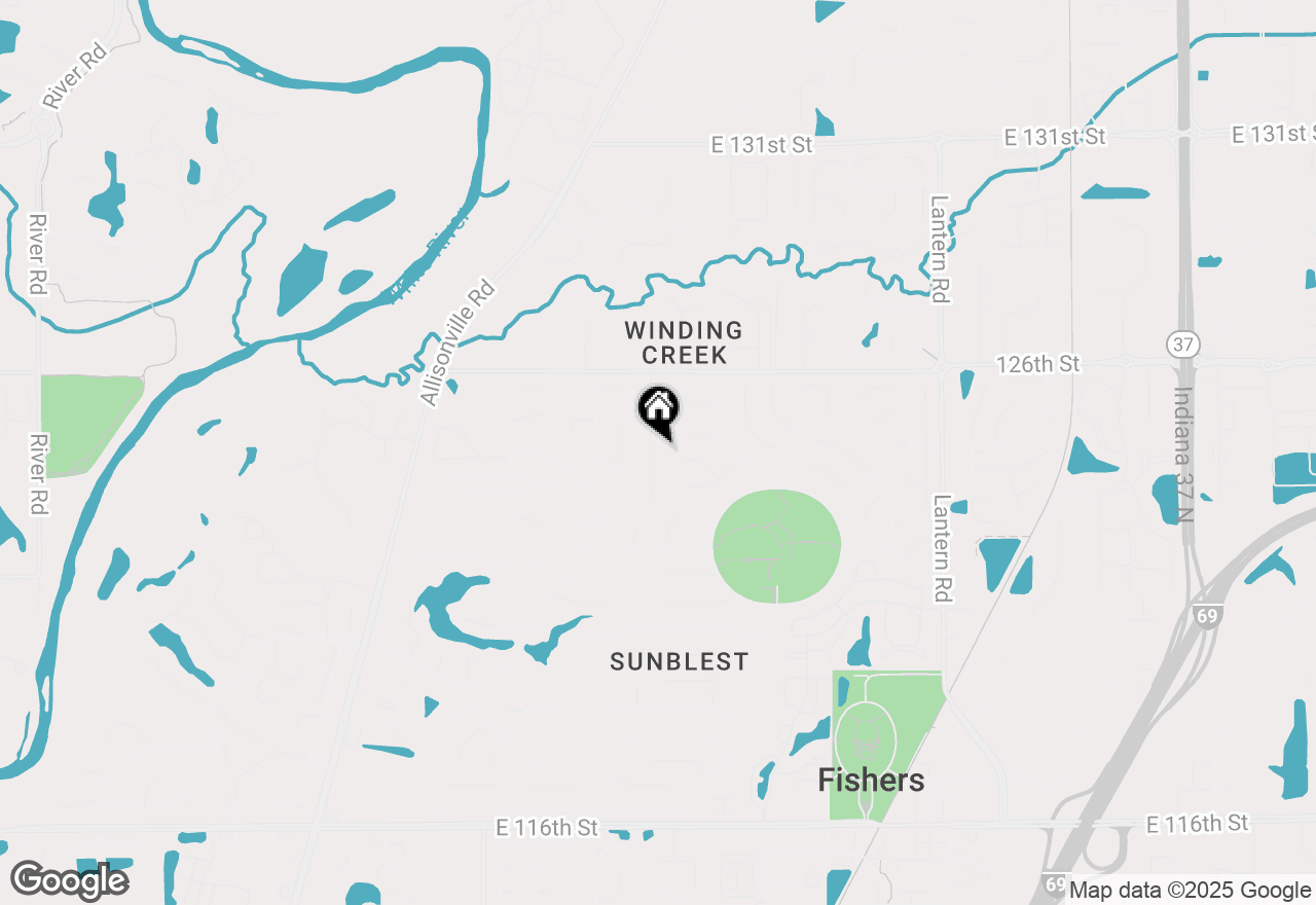 Map of 12507 Pasco Street, Fishers, IN 46038