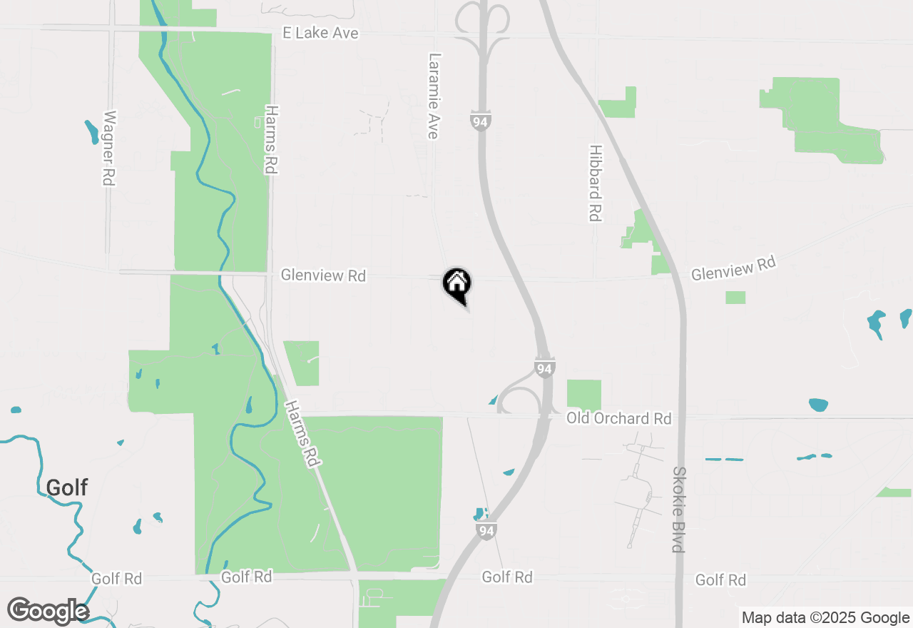Map of 34 Ardmore Avenue, Glenview, IL 60025