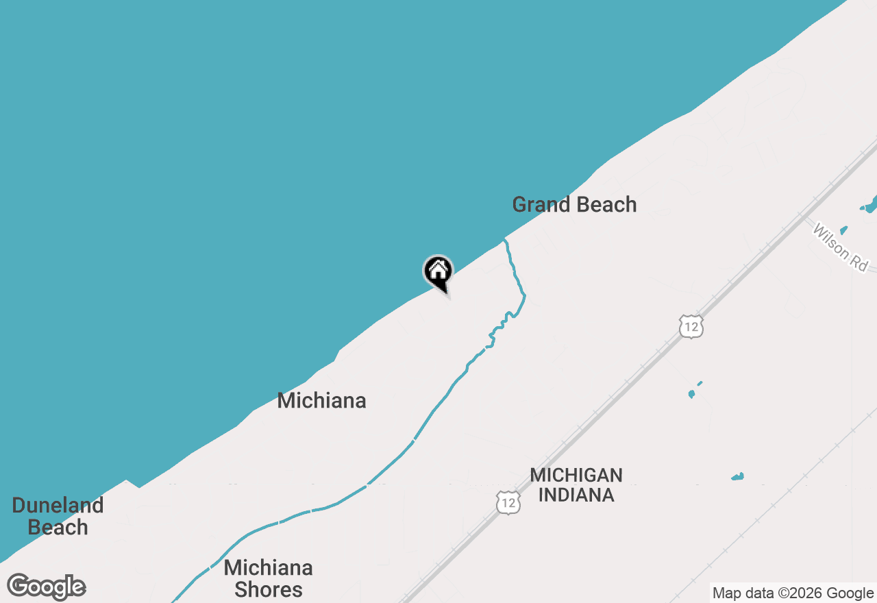 Map of 4281 Lake Shore Drive, Michiana, MI 49117