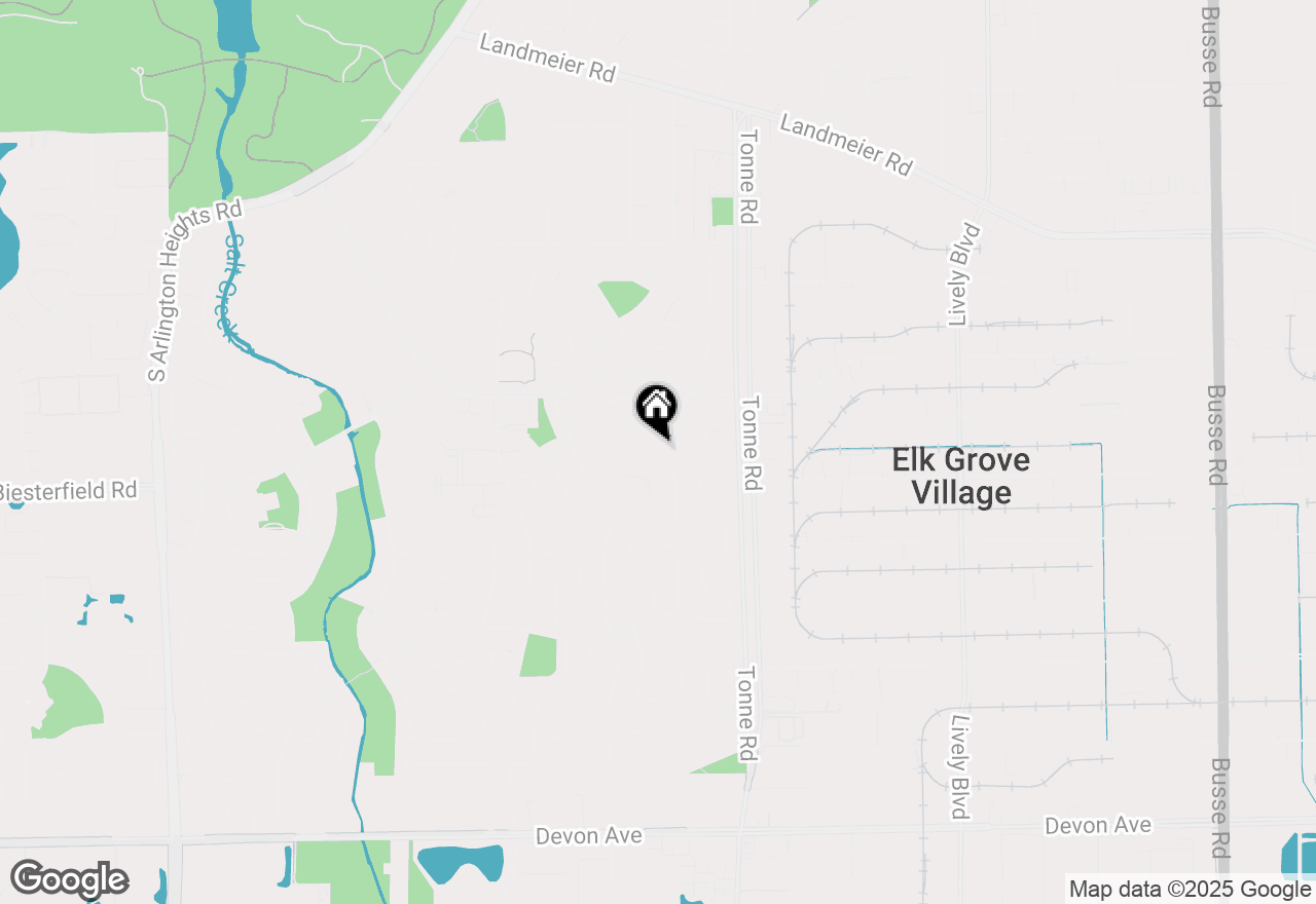 Map of 568 Cedar Lane, Elk Grove Village, IL 60007
